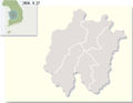 The administration map of Daejeon Metropolitan City.jpg
