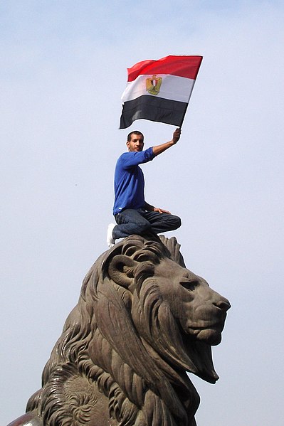 File:The lion of Egyptian revolution (Qasr al-Nil Bridge)-2x3.jpg