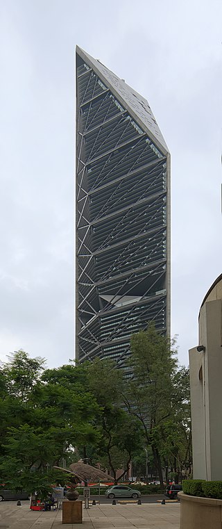 <span class="mw-page-title-main">Torre Reforma</span> Mexico City skyscraper with a height of 807 feet