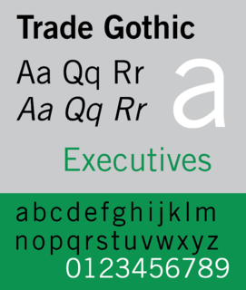 Trade Gothic