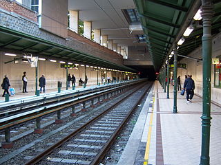 <span class="mw-page-title-main">Burggasse-Stadthalle station</span> Vienna U-Bahn station
