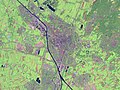 Satellietfoto Utrecht van vòòr 1996