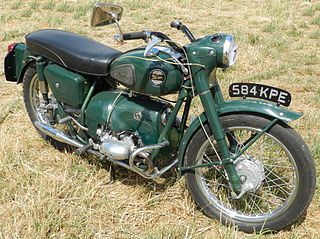 Velocette Valiant British motorcycle made by Velocette