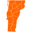 Resultats electorals per comtat a Vermont