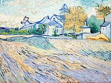 van Gogh's Chapel of Saint Remy was part of Mauthner's collection View of the Church in Saint-Paul de Mausole (JH 2124) - My Dream.jpg