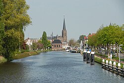 El Vliet entrando en Leidschendam