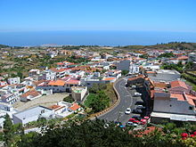 An area in Villaflor, Tenerife. Sheeran likened the hue of his girlfriend's eyes to that of the seas around Tenerife. Vilaflor.jpg