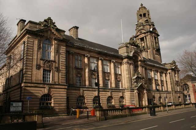 Walsall Council House, completed in 1905