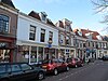 Historic houses in Nieuwstaad of Weesp