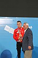 Deutsch: Gewichtheben bei den Olympischen Jugendspielen 2018; Tag 2, 10. Oktober 2018; Jungen 62 kg English: Weightlifting at the 2018 Summer Youth Olympics at 8 October 2018 – Boys' 62 kg