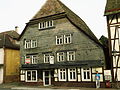 Gabled half-timbered house