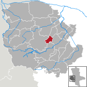 Poziția localității Westerhausen