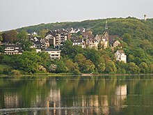 Die Altstadt der Freiheit Wetter über dem Harkortsee