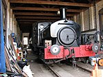 Whitwell Station - inside the engine shed - geograph.org.uk - 1255540.jpg