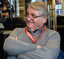 Peter Turrini zu Besuch bei Wikipedianern in Wien, Mai 2013