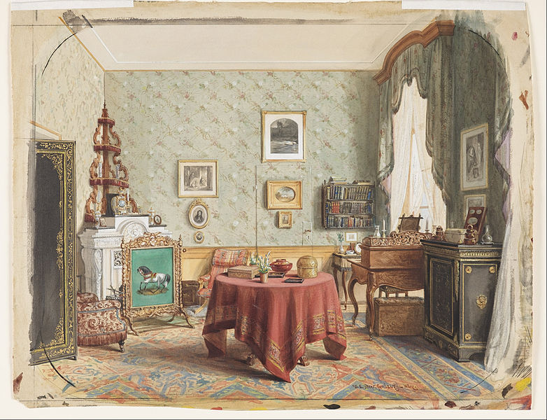 File:Wilhelm Amandus Beer - A Sitting Room with a Writing Table - Google Art Project.jpg