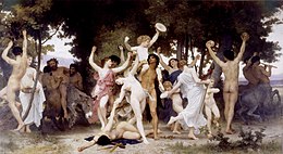 William-Adolphe Bouguereau (1825-1905) - De jeugd van Bacchus (1884) .jpg