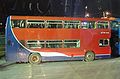 Wilts & Dorset 712 (TIL 6712), a Leyland Olympian at the Isle of Wight Festival 2010 bus station resting from operating shuttle services around the island.