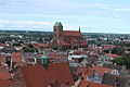 Wismar Georgenkirche Blick Richtung Nikolaikirche.jpg
