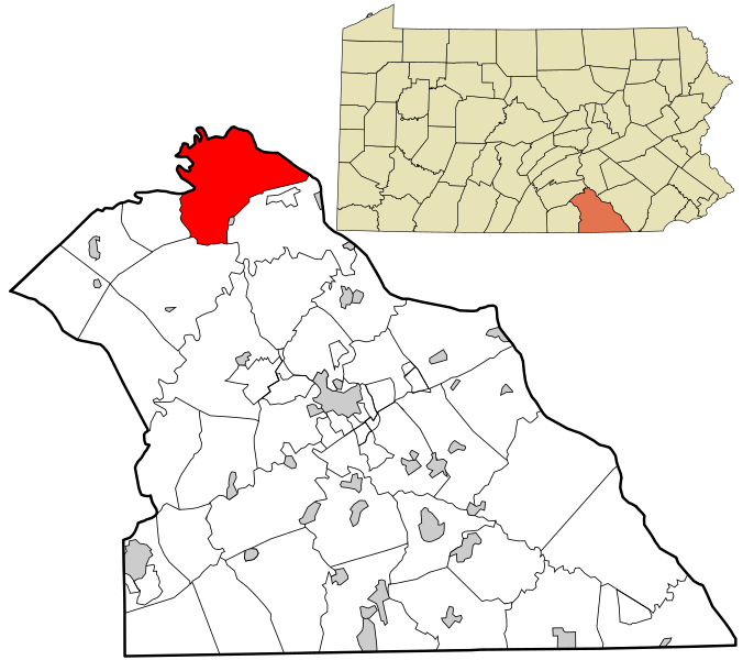 File:York County Pennsylvania incorporated and unincorporated areas Fairview township highlighted.svg