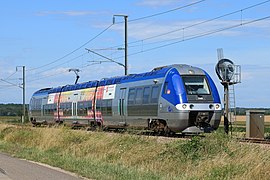 ZGC Franche-Comté sur la ligne de Mouchard à Bourg-en-Bresse (2019)