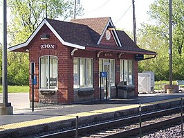 Zion Metra Station