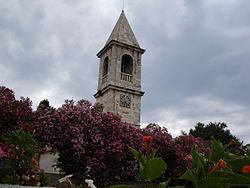 Kukljica, zvonik rimokatoličke crkve