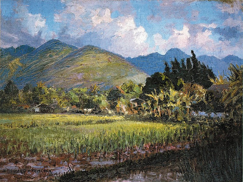 File:'Round Top from Kewalo' by D. Howard Hitchcock, 1917.jpg