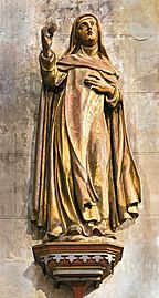 Estatua de Santa Catalina de Siena[38]​