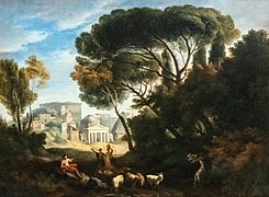 Paysage romain (roman landscape) - Musée des Beaux-Arts de Narbonne