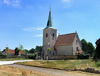 Živanice Village in Pardubice District of Pardubice region