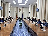 Встреча с правительством Молдовы