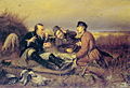 Jäger beim Biwak, 1877