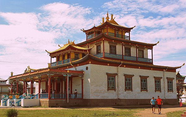 Dzogchen Dugan (temple) at the Ivolga Datsan, 2012