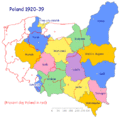 ポーランドの行政区画の変遷