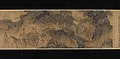 Li Tang, Duke Wen of Jin die zijn staat herstelt, handscroll, inkt en kleur op zijde, verzameld door het Metropolitan Museum of Art