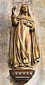 (Albi) Collégiale Saint-Salvy - Statue de sainte catherine de Sienne PalissyPM81000455.jpg