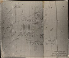 Map 24th infantry camp; Houston, Texas, showing bullet holes in the vicinity (c. 1917) 002 Map 24th infantry camp; Houston, Texas, showing bullet holes in vicinity.jpg