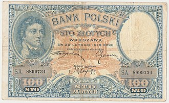 100 złotych 1919 awers.jpg