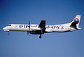 Crossair Saab 2000 in EuroCross livery