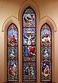 * Nomination Childrens window, St Nicholas, Halewood --Rodhullandemu 21:56, 29 May 2018 (UTC) * Promotion  Comment Good shot of the glass but the chromatic aberrations should be tended to.--Peulle 22:27, 29 May 2018 (UTC) Better? --Rodhullandemu 23:56, 29 May 2018 (UTC)  Support OK now. Good quality. --George Chernilevsky 06:52, 30 May 2018 (UTC)