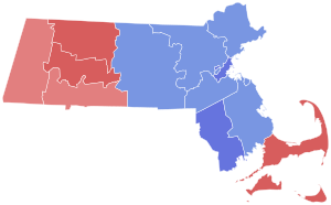 1978 Massachusetts gubernatorial election results map by county.svg