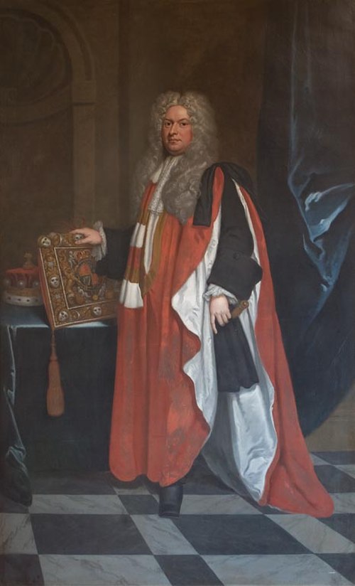 The Earl of Macclesfield, by Sir Godfrey Kneller.