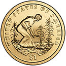 The Three Sisters planting method is featured on the reverse of the 2009 US Sacagawea dollar. 2009NativeAmericanRev.jpg