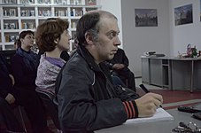 Анатолий Жаров на «Юзовских чтениях» в 2014 году
