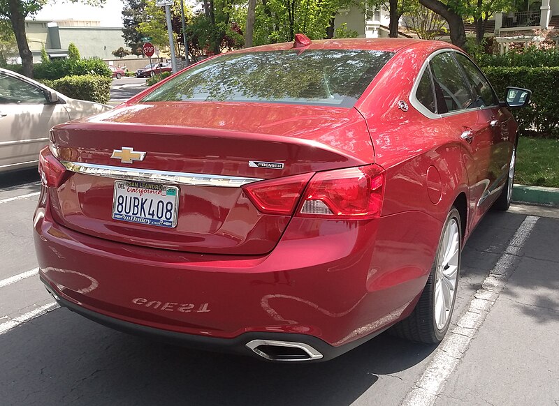 File:2014 Chevrolet Impala Premier V6.jpg