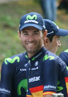 Alejandro Valverde Spanish cyclist