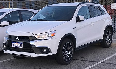 2017 Mitsubishi ASX (XD) LS wagon (2017-08-27).jpg