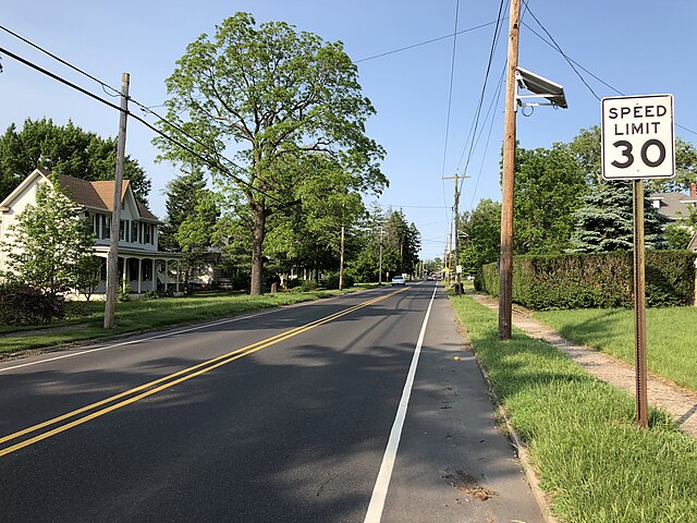 County Route 543, the most prominent road in Beverly