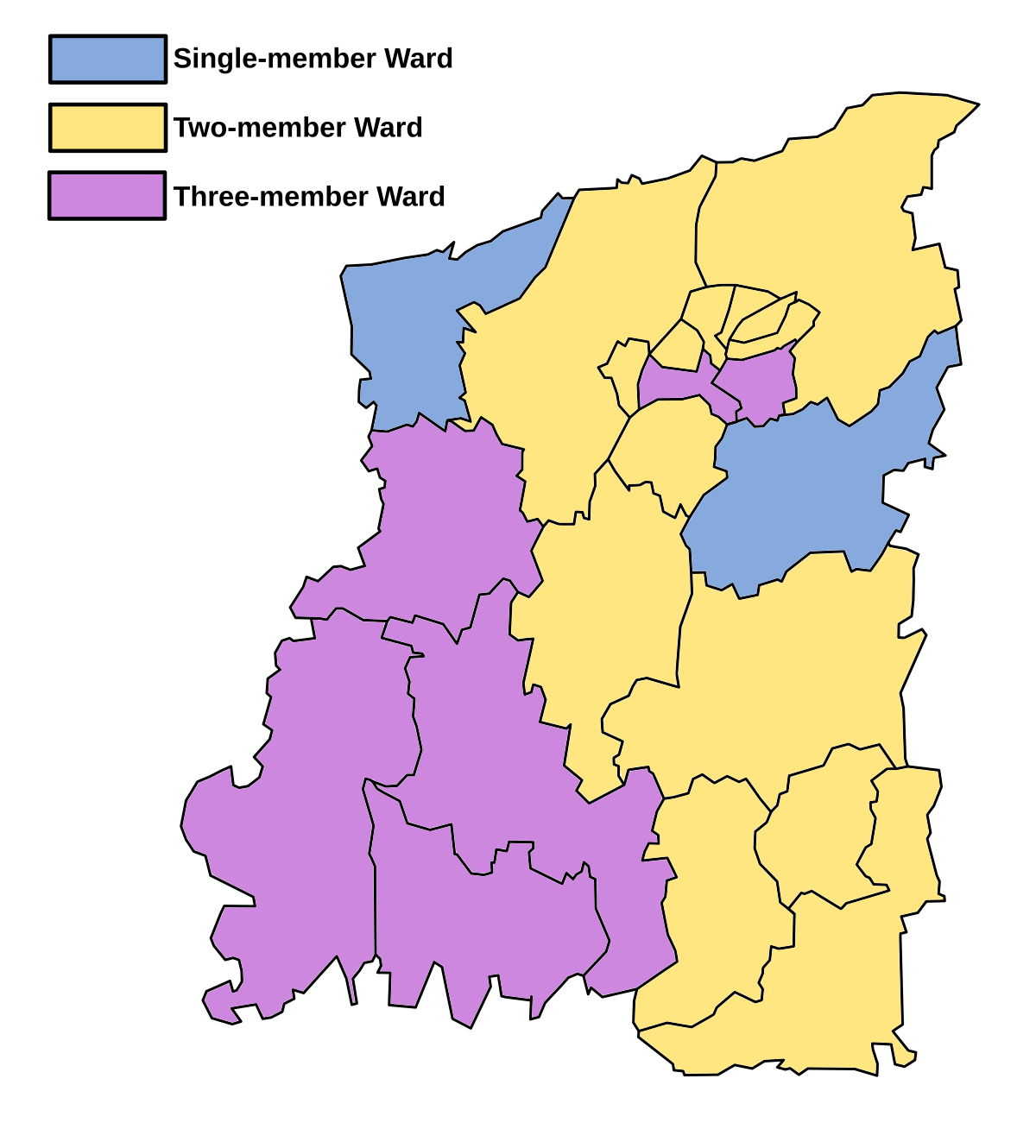 Districts of england. Metropolitan District of England. Non Metropolitan Counties.